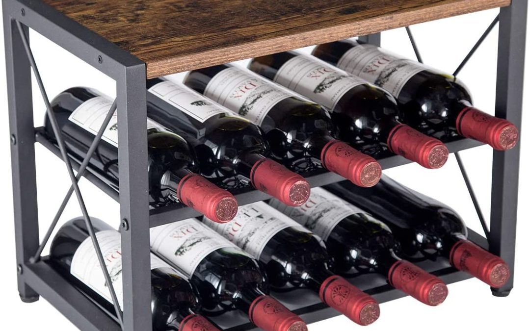 Rustic Countertop Wine Bottle Holder Deal – Save 40% off the Sale Price!