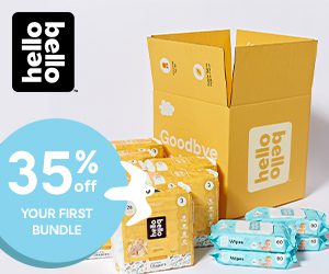 Hello Bello Diaper Deal – Save 35% on Your First Bundle + Free Shipping!