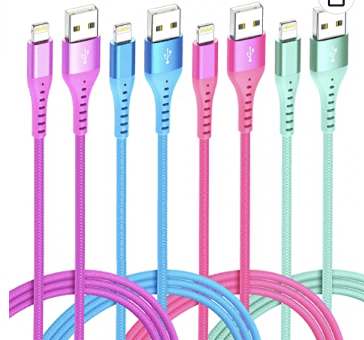 Apple Lightning Cable Chargers Deal – $9.90 for a set of 4