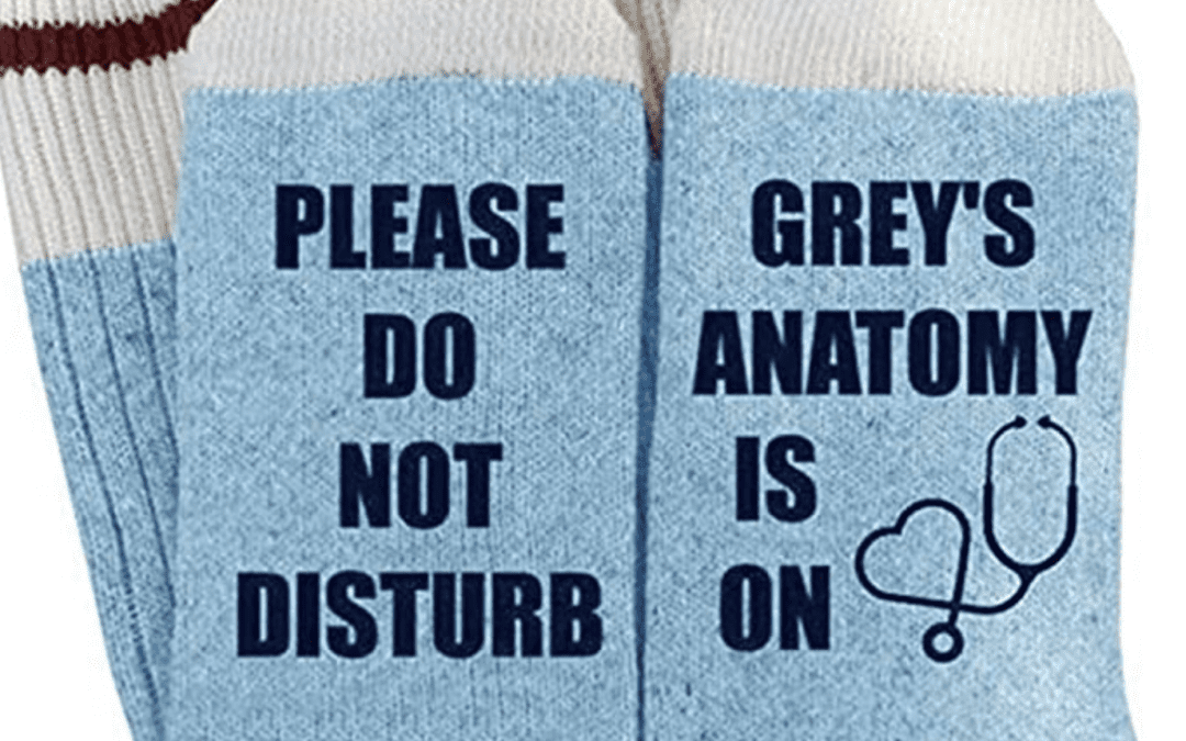 Greys Anatomy Socks – $3.49