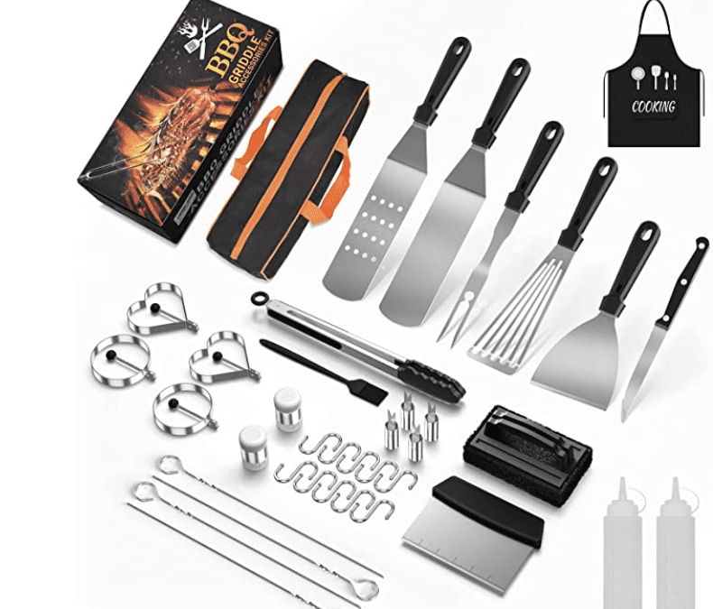 Flat Top Grill Accessories Set for Blackstone Deal – Save 60%
