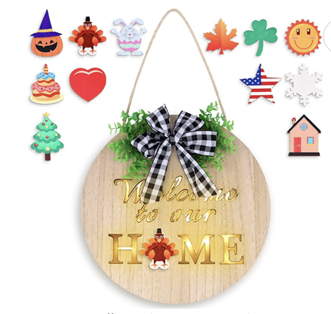 Interchangeable Welcome Sign Deal – 60% off – $8.99