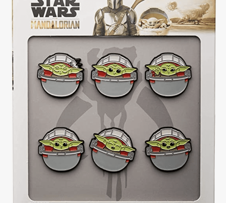 Star Wars Mandalorian The Child Pin Set – $5.00