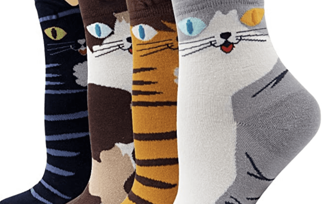 Women’s Cat Socks Deal –  $4.29