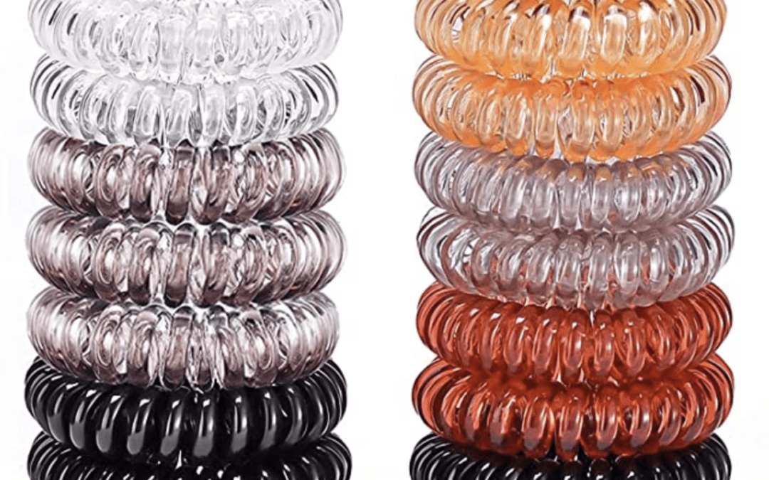 17 Spiral Hair Ties Deal – Pay only $5