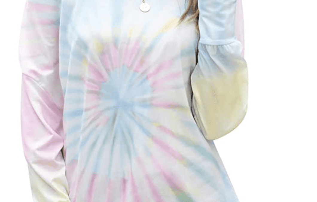 Off the Shoulder Tie Dye Top – $6.00