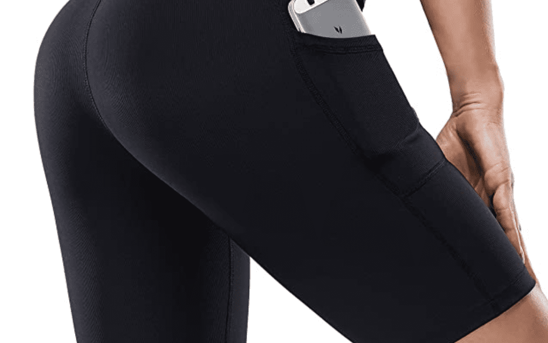 Women’s 8″ High Waist Workout Shorts with Pockets –  $6.99 (reg. $20!)