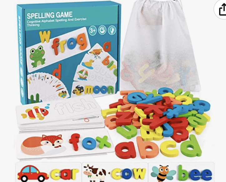 ABC Spelling Game – 60% off – $12.00