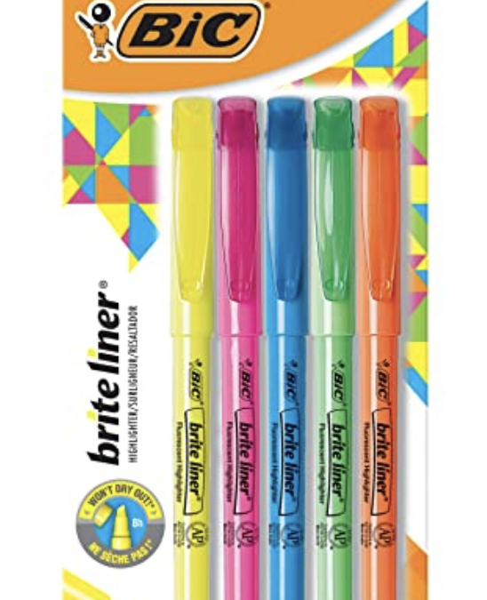BIC Highlighters Deal – $1.27