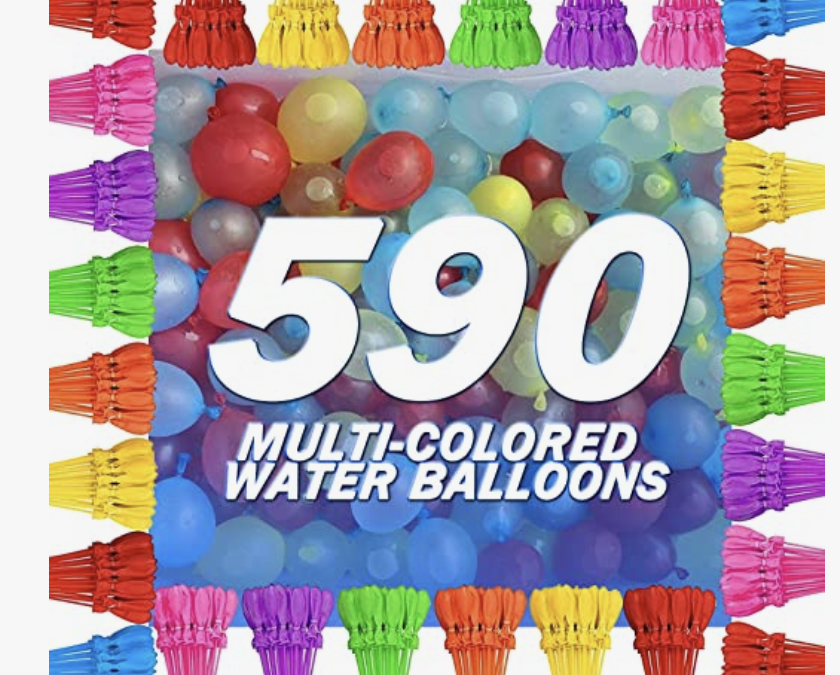 590 Water Balloons – 50% off!