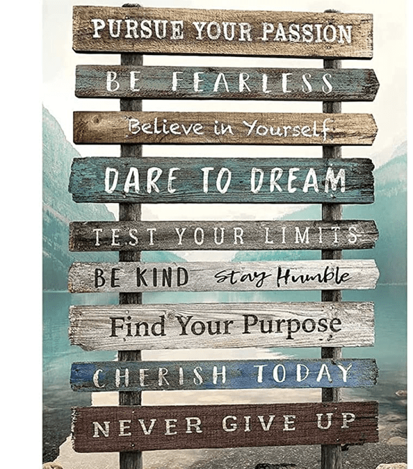 Inspirational Quotes Diamond Painting Kit -$5.59