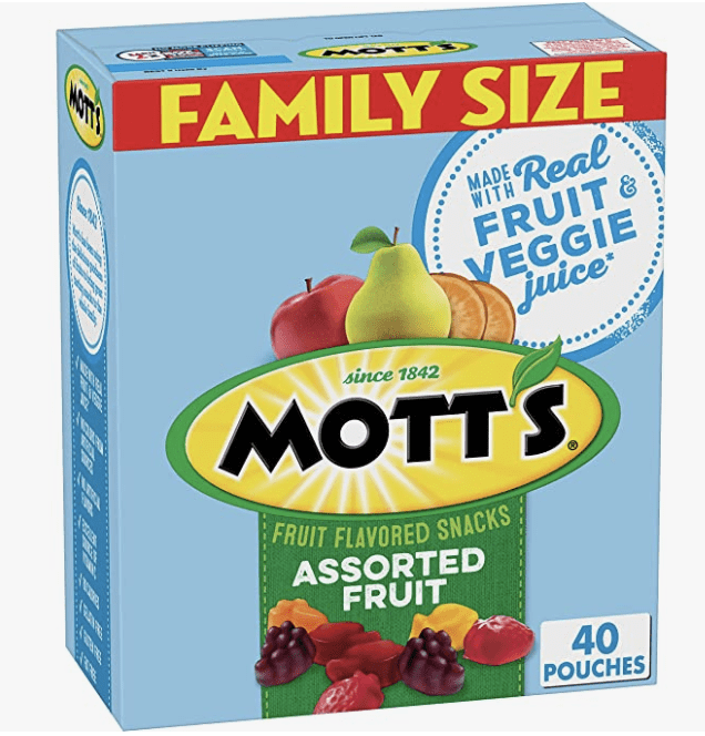 Mott’s Family Size Fruit Snacks – As low as $5.07 shipped