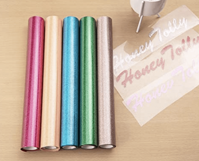 Glitter HTV Vinyl Deal – Save 50% off – $9.59 for a 5′ Roll