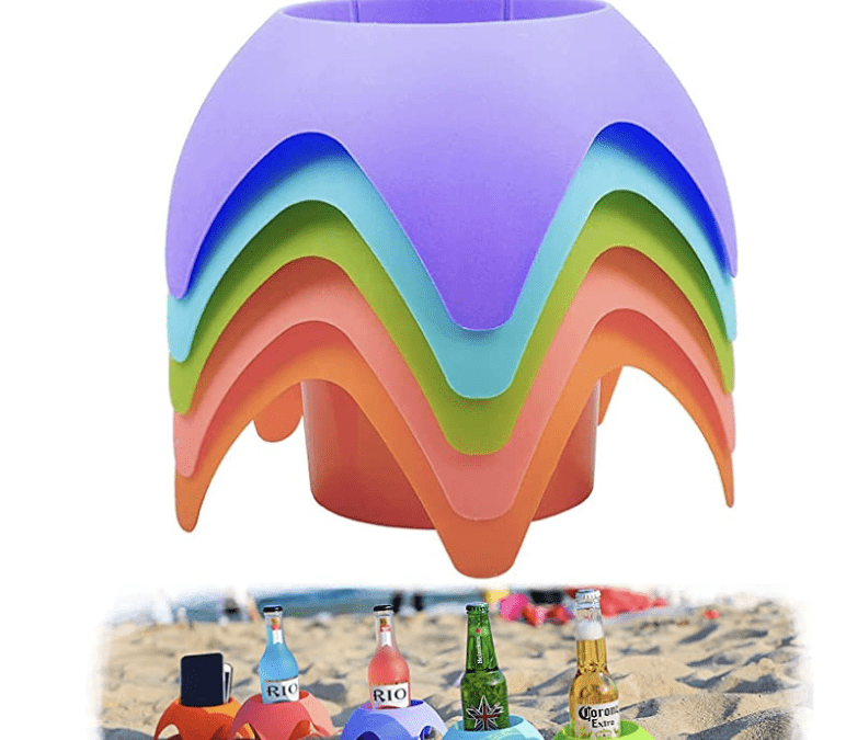 Beach Cup Holders Deal – $12.99 for a Set of 5