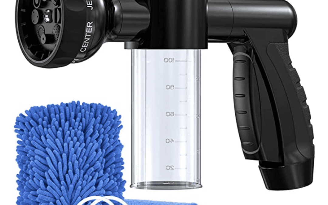 Garden Hose Nozzle with Pressure Foam Sprayer Deal – Just $15.19