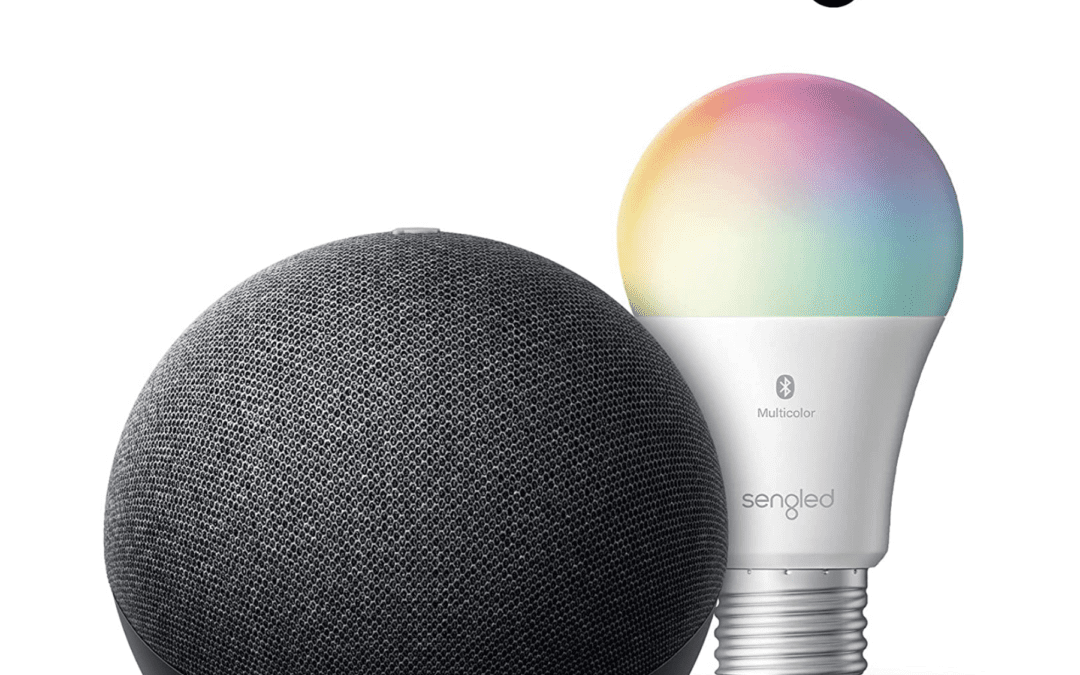 Echo Dot with Sengled Bluetooth Color Bulb for just $19.99 shipped (Reg.$64.98)