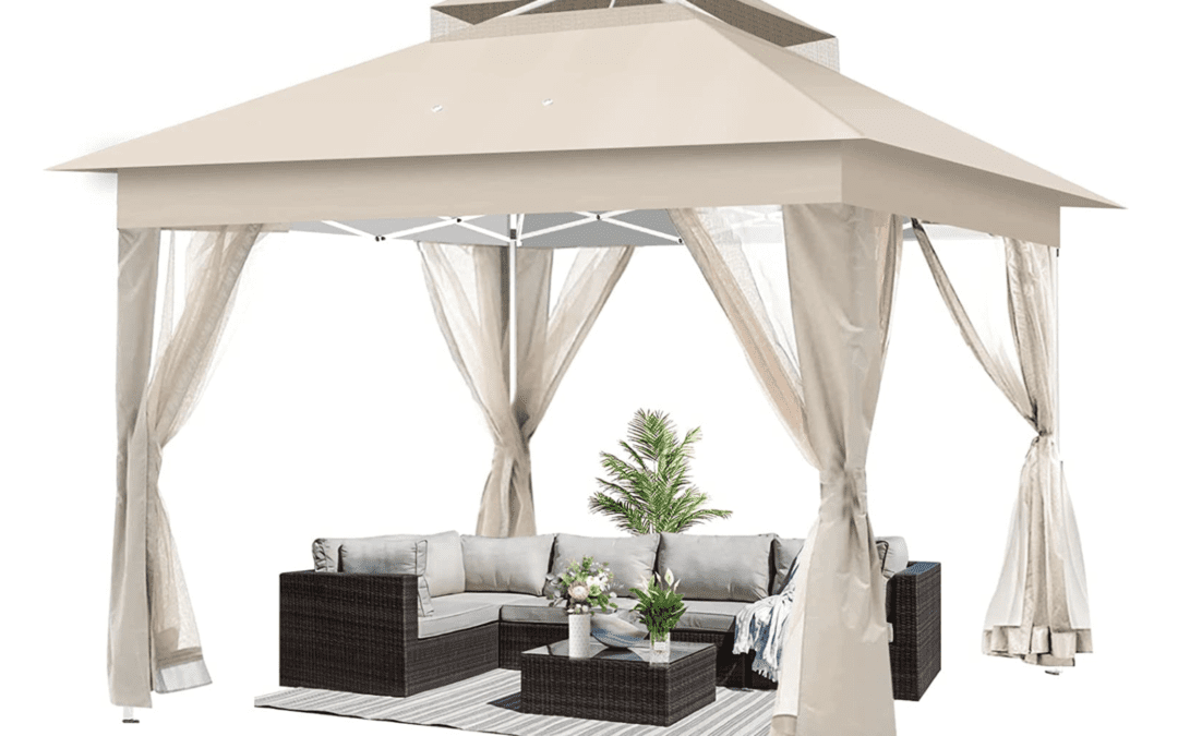 13’x13′ Pop Up Gazebo for Outdoor Patio – 40% off – Just $149