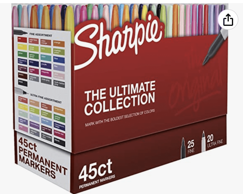 Sharpie The Ultimate Collection – 45 Count – $10 off