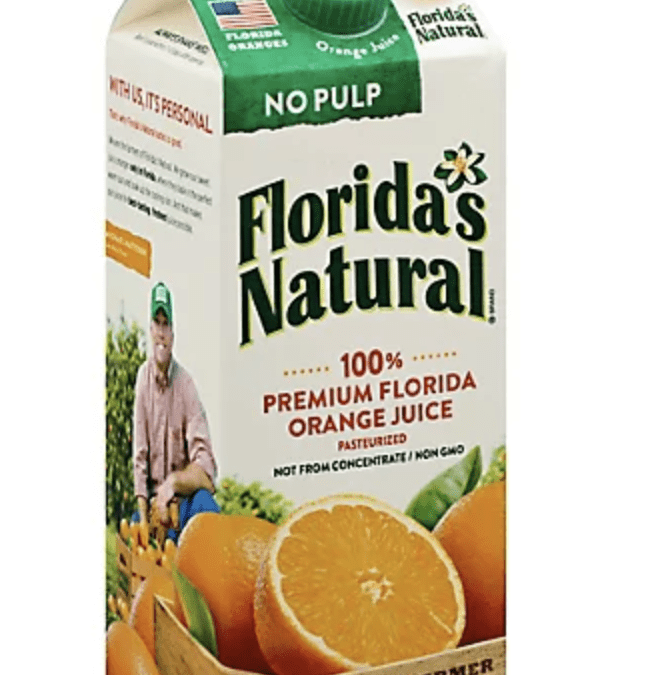 Florida’s Natural Orange Juice Coupon