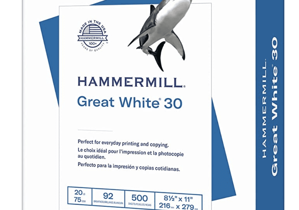 Hammermill Printer Paper (500 Sheets) for just $6.40 shipped!