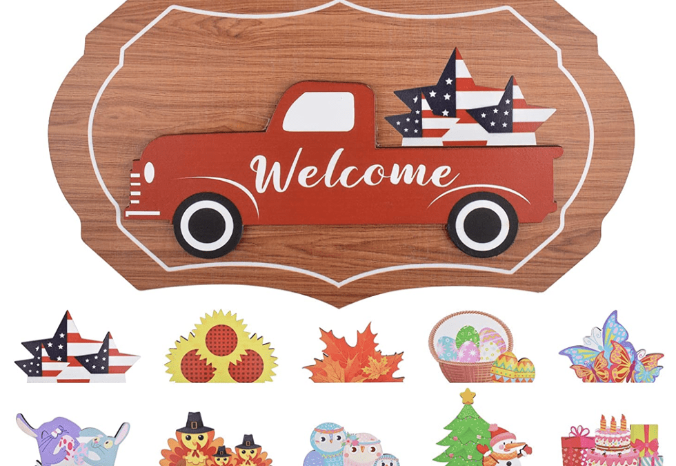 Interchangeable Door Sign – $10.99 shipped!
