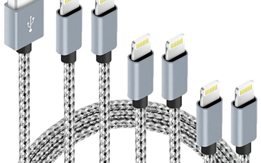 6 Pack Lightening Cables – $9.99 shipped!
