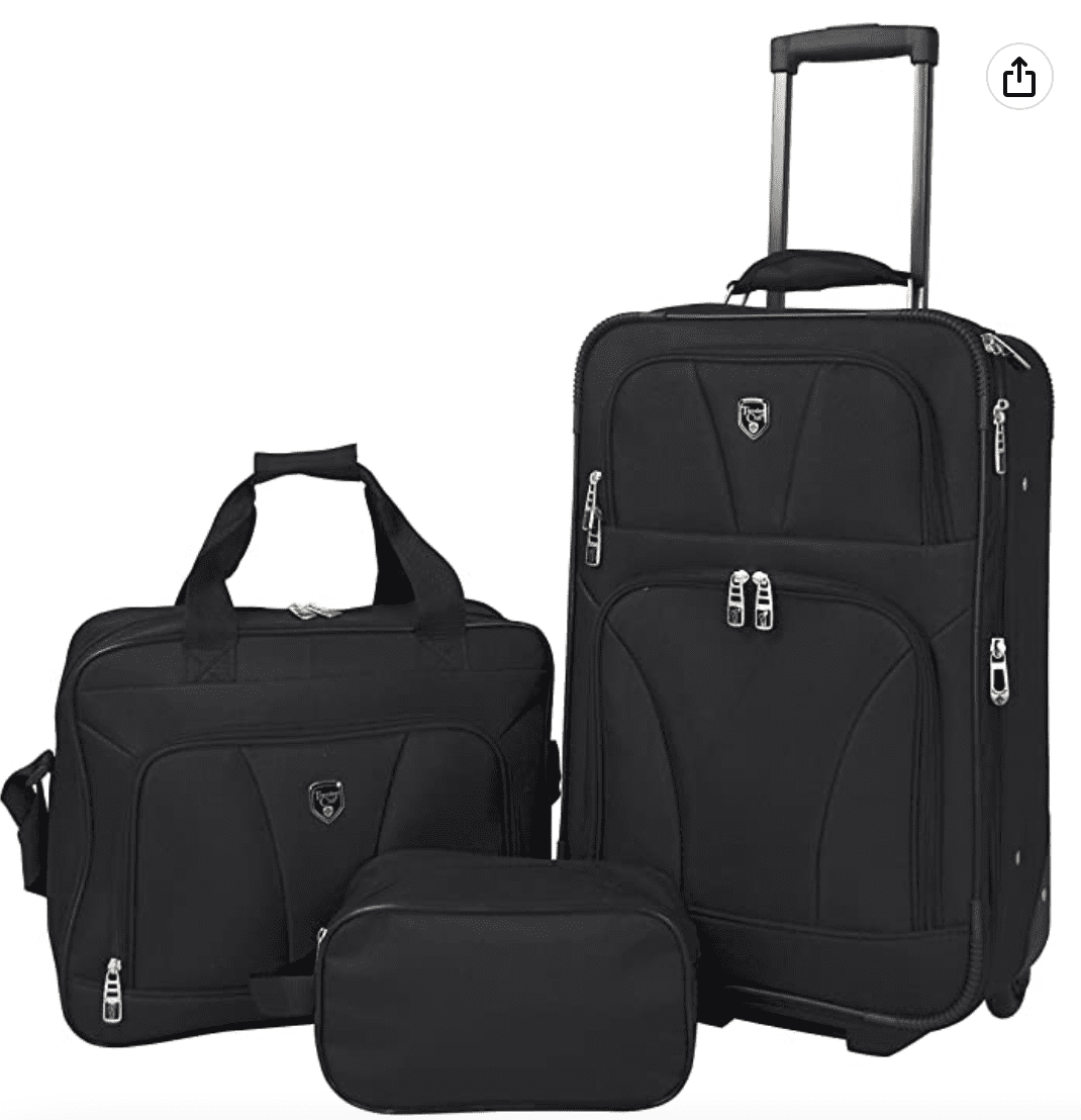 *HOT* Deal 3-Piece Expandable Luggage Set - $48.51 shipped! - Koupon Karen