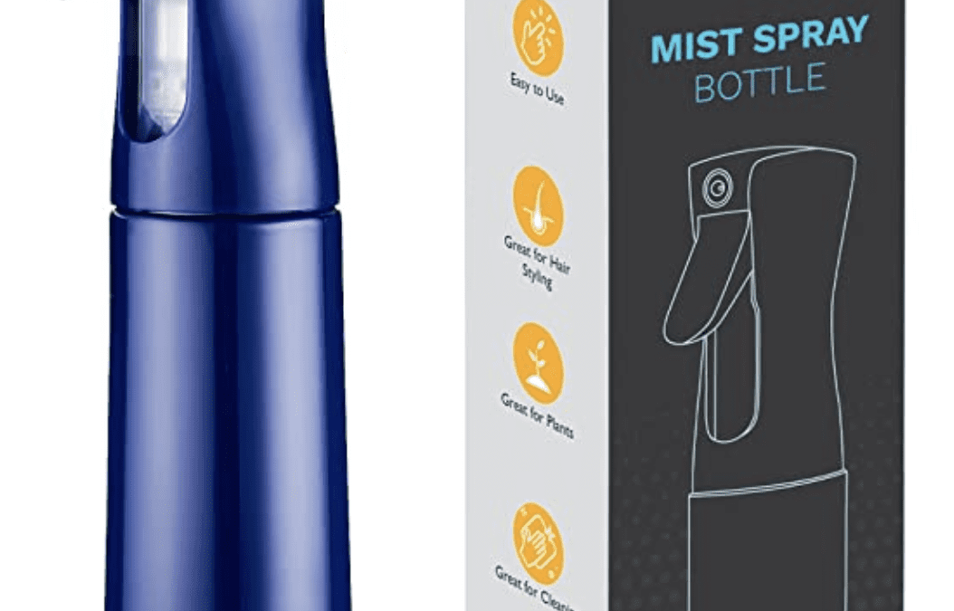 Continuous Spray Bottle for Hair & Plants – Just $4.30