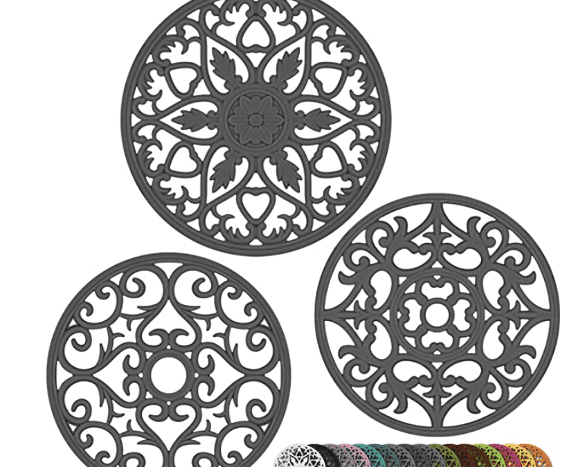 Set of 3 Silicone Trivet Mats – Just $6.99
