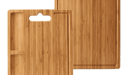 Double Sided Bamboo Cutting Board With Juice Groove Just $9.44