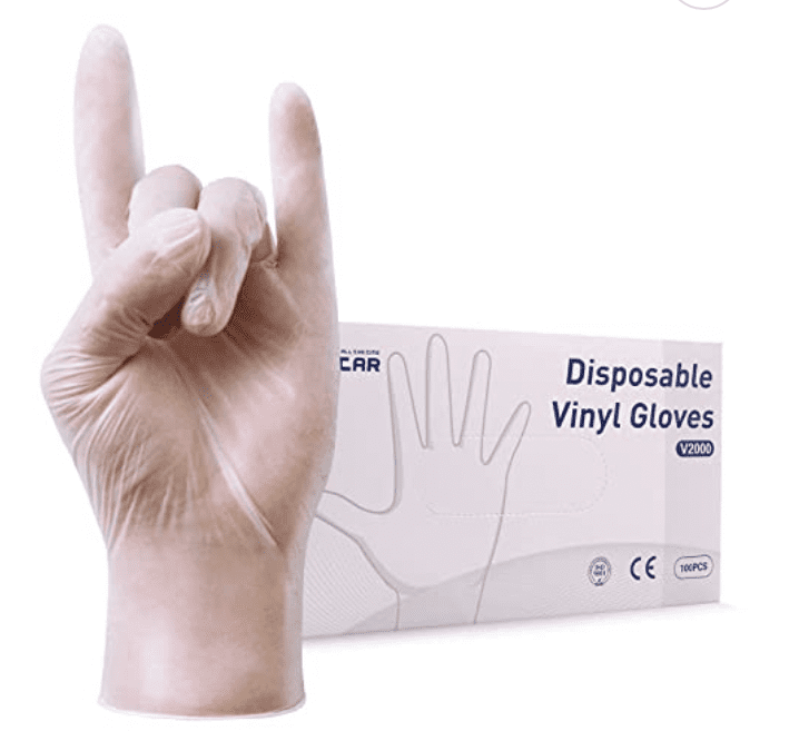 Disposable Sterile Gloves Deal – $4.99 for 100