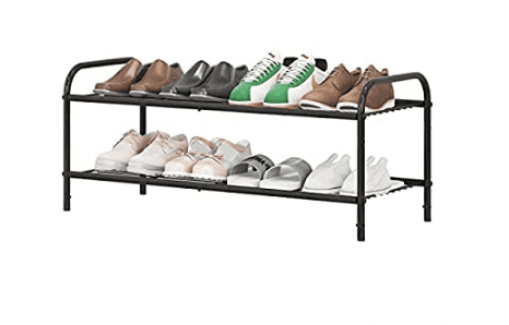 2-Tier Stackable Shoe Rack –  Just $14.99 shipped!