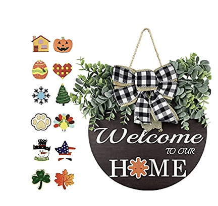 Interchangeable Welcome Sign Deal – 50% off – $8.49 shipped!