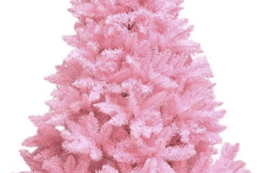 4 Foot Pink Artificial Christmas Tree –  Just $39.59 shipped