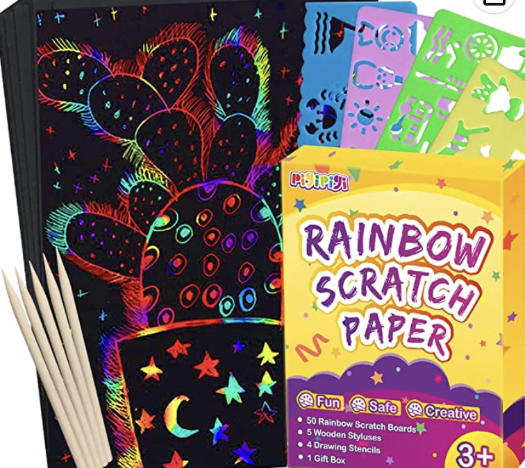 Rainbow Magic Scratch Paper for Kids – Just $5.49