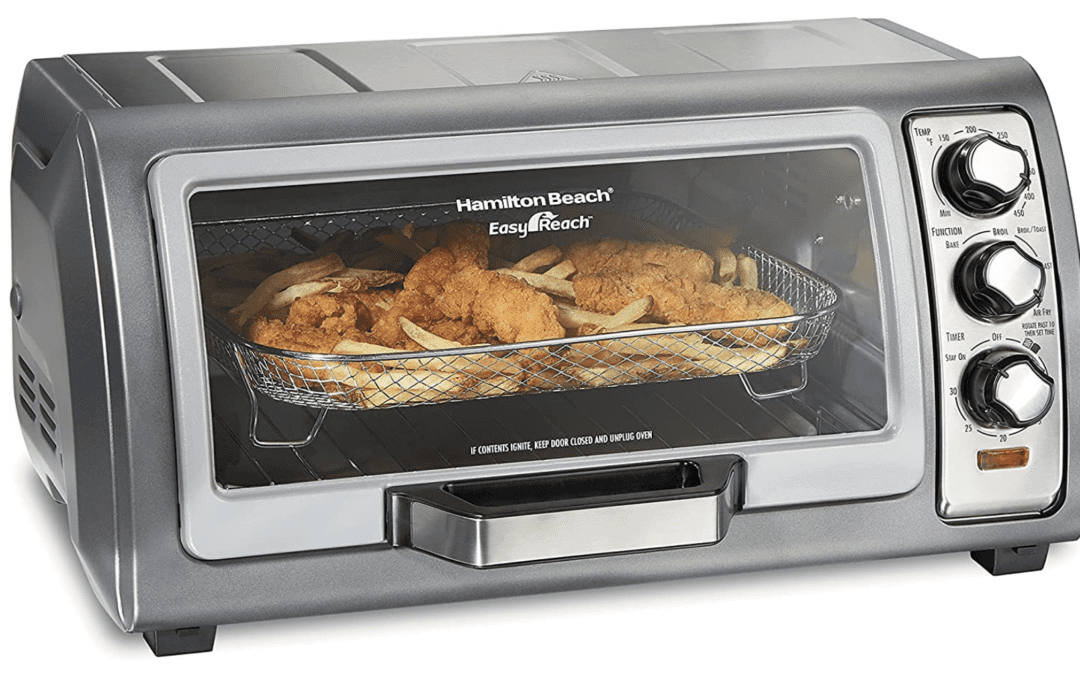 Hamilton Beach Air Fryer Countertop Large Capacity Toaster Oven – Just $49 (Reg. $79.99)