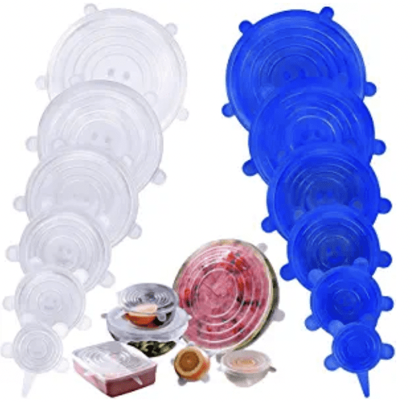 Silicone Stretch Lids for just $5.99 for a 12 pack!