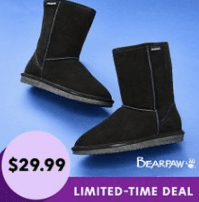 Bearpaw Emma Boots – $29.99 (Reg. $90!)