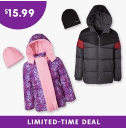 Puffer Jackets for Babies, Toddlers, & Big Kids- $14.40 each after an Extra 10% off for our Readers!