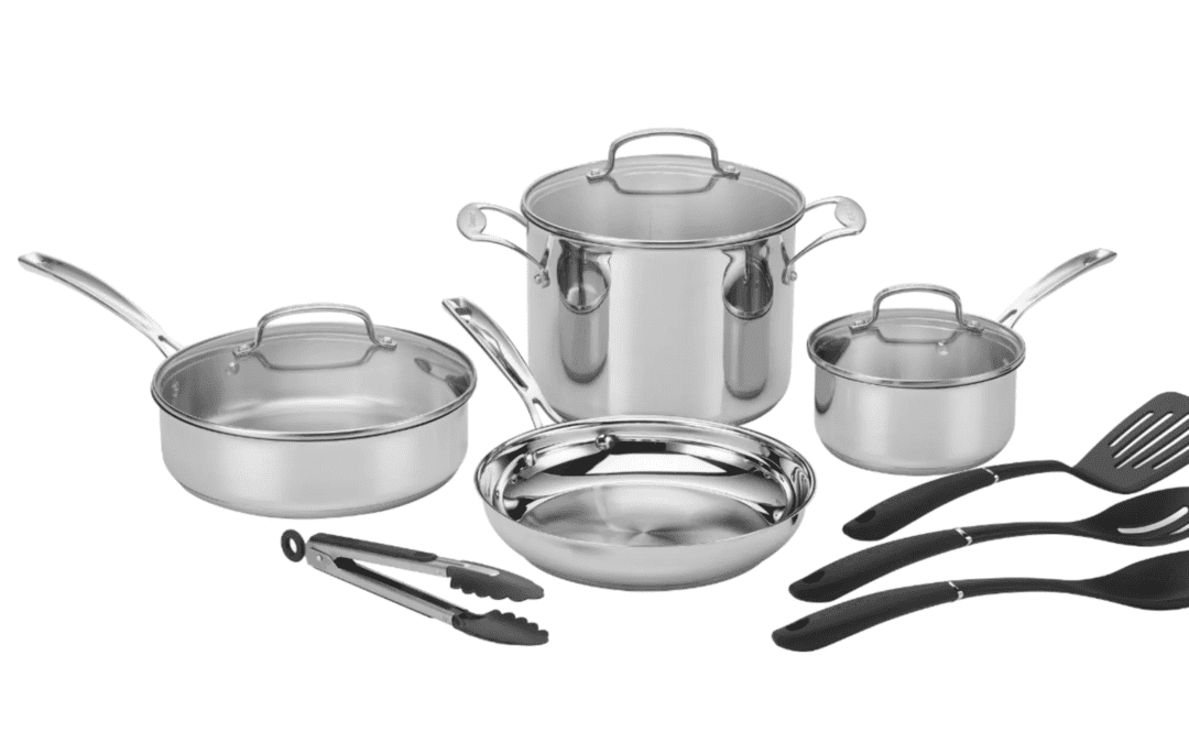 11 Piece Cuisinart Cookware Set – $49.99 (Reg. $200!)