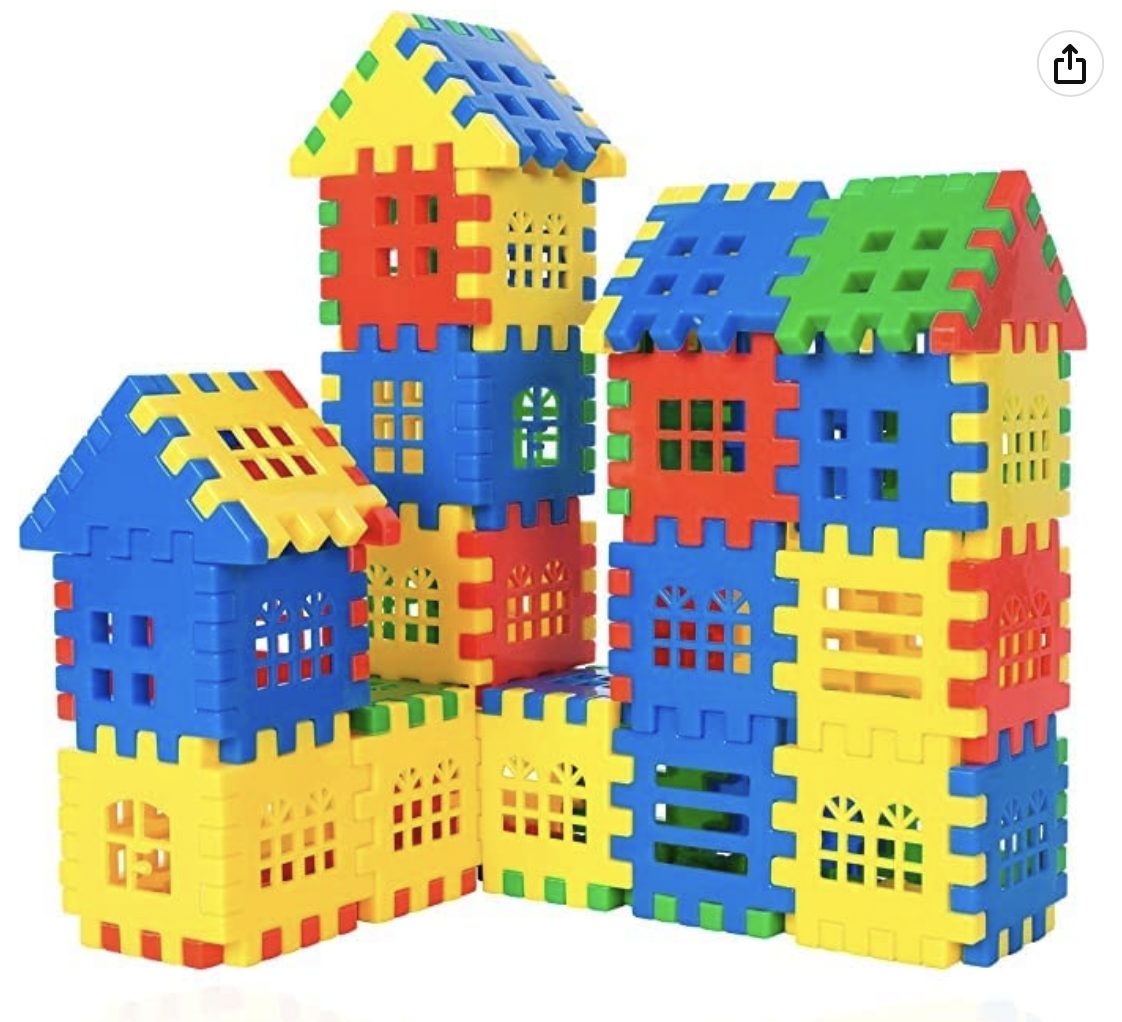 Interlocking Building Blocks for Toddlers for just 9.20 shipped