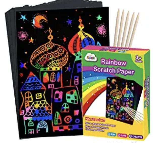 Rainbow Magic Scratch Paper for Kids – Just $6.49