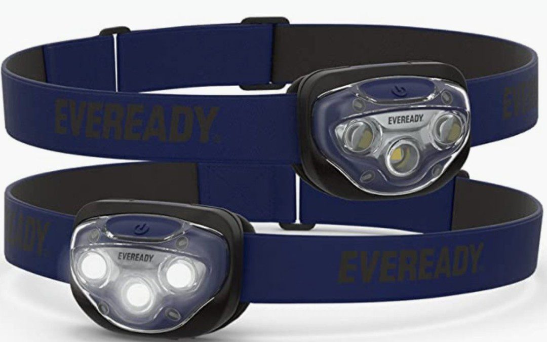 Eveready Headlamp – 2 Pack for $8.35 shipped!