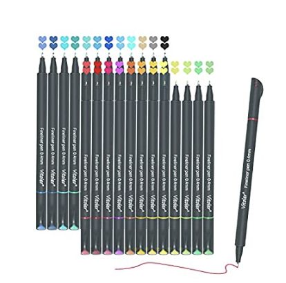 24 Colored Journaling Pens, Fine Point – Just $4.17