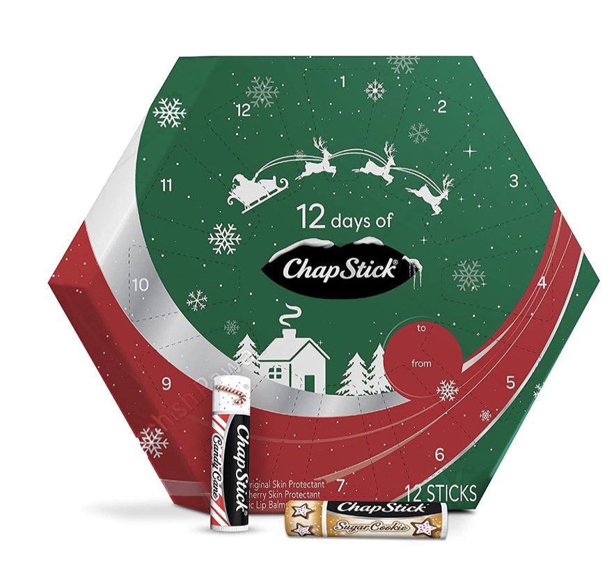 12 Days of Chapstick Advent Calendar As low as 11.74 shipped