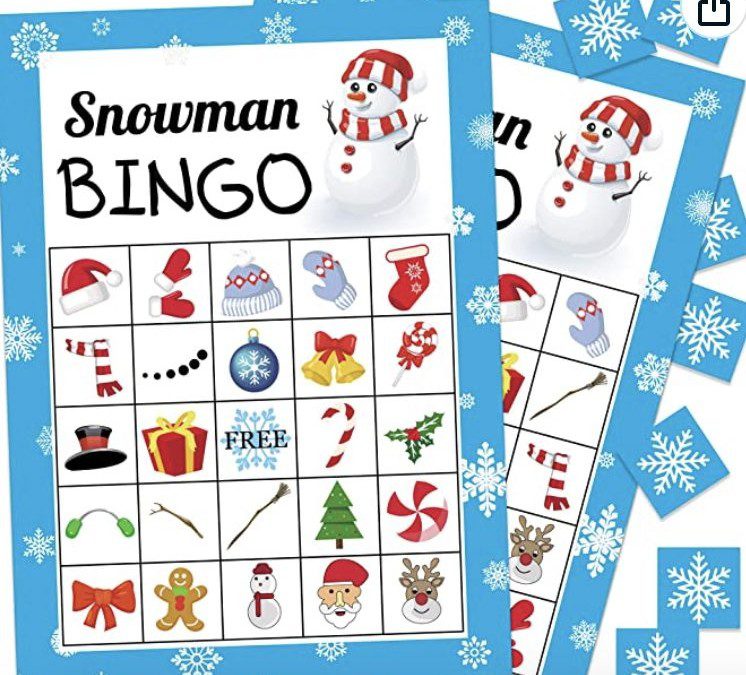 Winter Bingo – Just $5.39 AND Christmas Bingo – Just $6.99