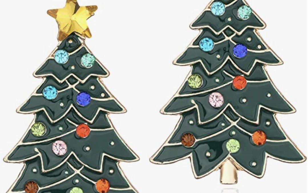 Christmas Tree Earrings – Just $3.95 shipped