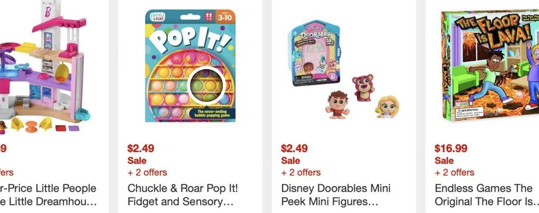Target Toy Sale – Spend $50, Save $10 or Spend $100, Save $25!