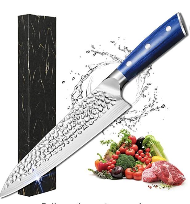 80% off 8″ Super Sharp Professional Chef’s Knife – $10 shipped!