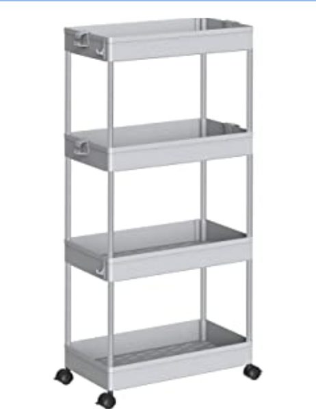 4 Tier Storage Cart – Just $16.99 shipped